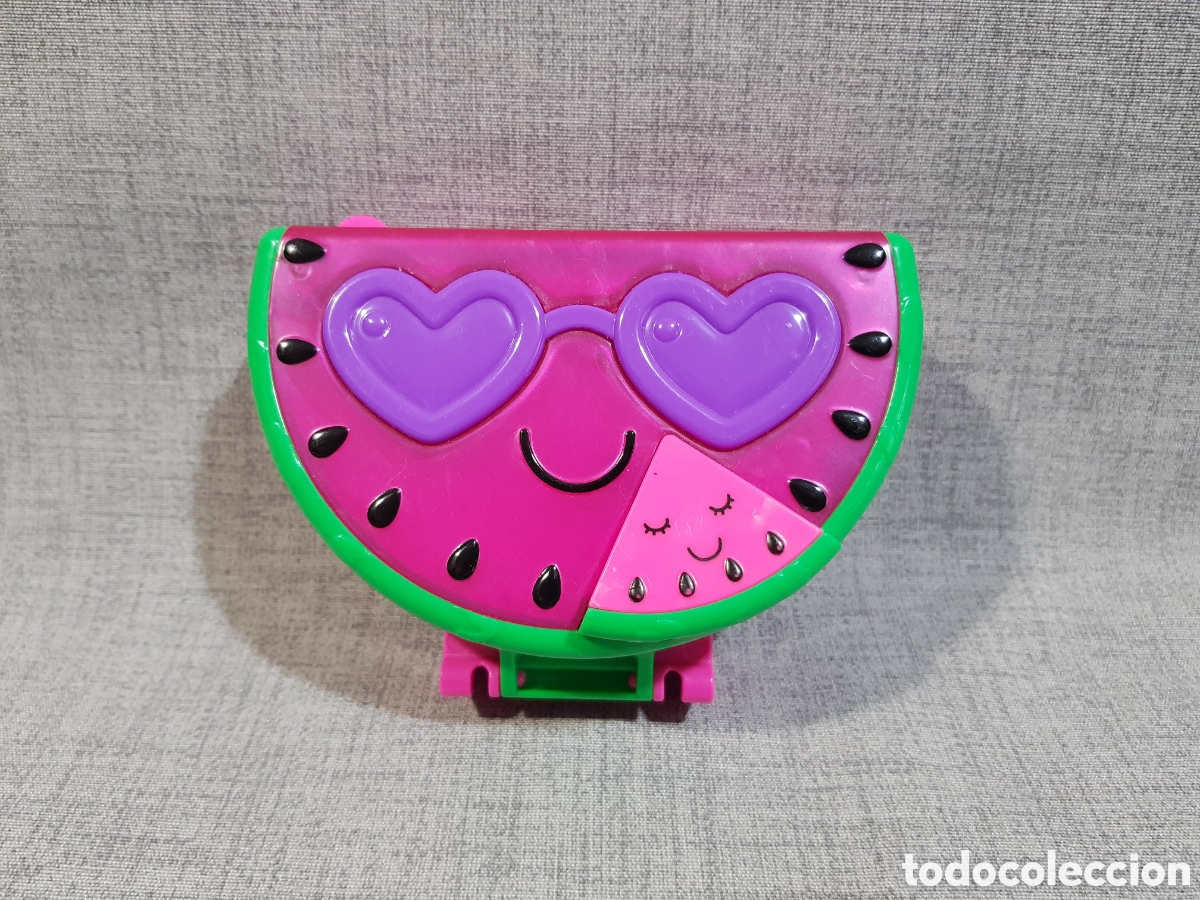 Mu&ntilde;ecas modernas: POLLY POCKET FIESTA EN LA PISCINA WATERMELON PARTY HCG19. MATTEL 2021
