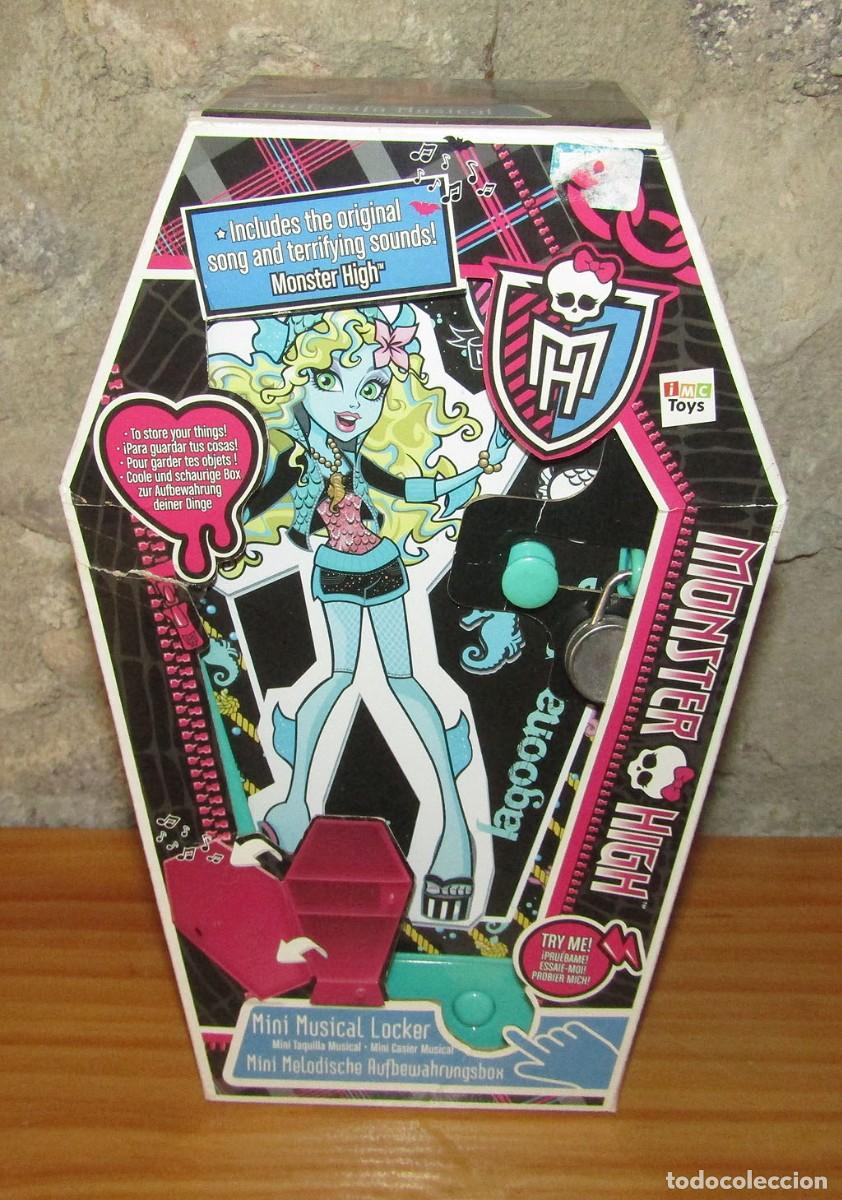 Mu&ntilde;ecas modernas: MONSTER HIGH - MINI ARMARIO MUSICAL - MATTEL, 2012 - NUEVO Y EN SU CAJA ORIGINAL