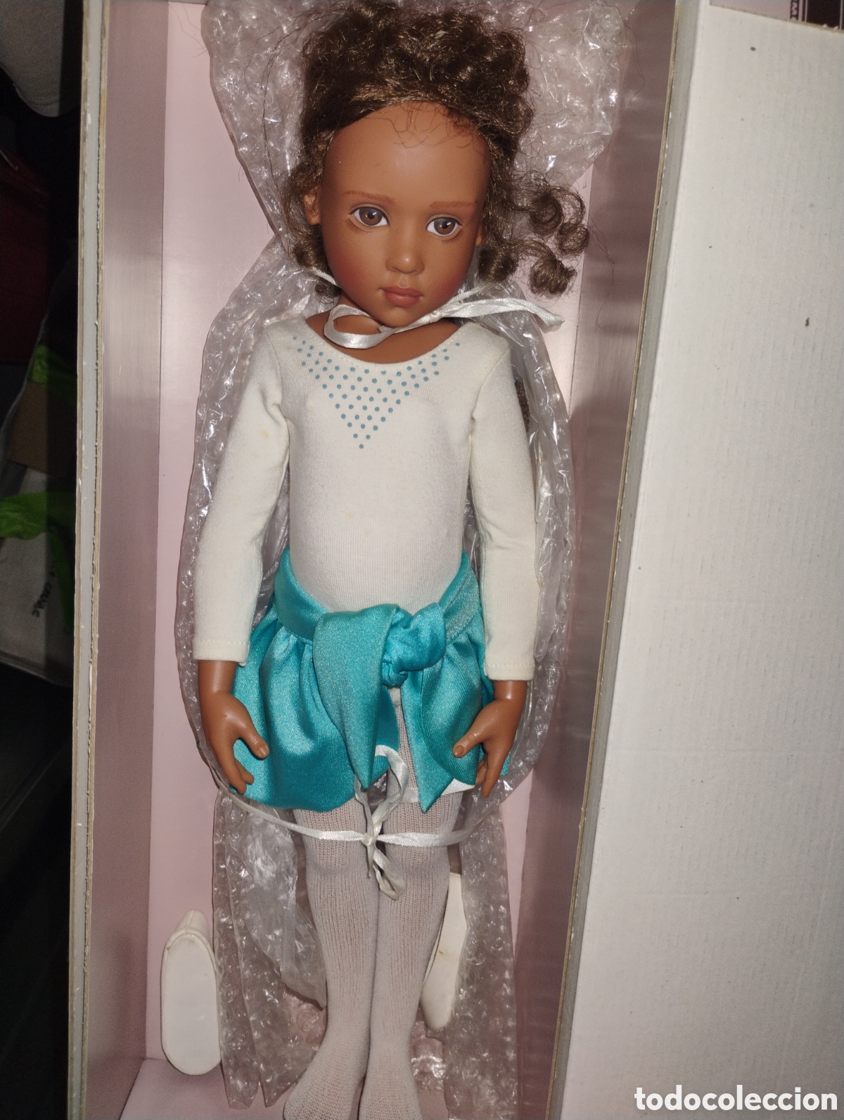 Mu&ntilde;ecas modernas: &diams;Mu&ntilde;eca de Autor AMALIA de Helen Kish - Bailarina Completa - Edici&oacute;n Limitada 221/950 (1997)