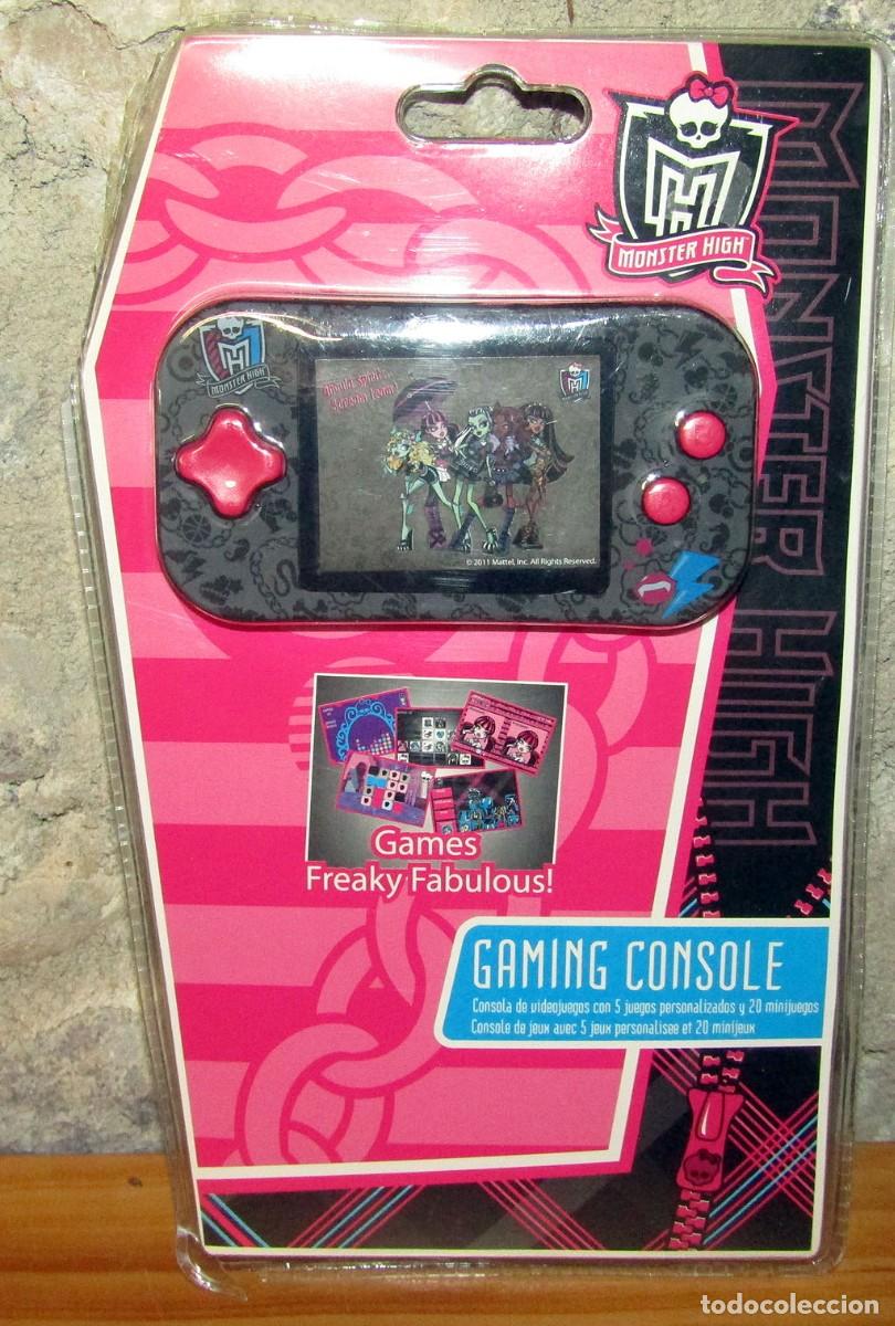 Modern Dolls: MONSTER HIGH - CONSOLA DE VIDEOJUEGOS - MATTEL - NUEVA Y EN SU BLISTER