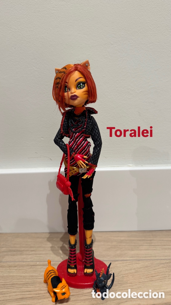 Mu&ntilde;ecas modernas: Mu&ntilde;eca Monster High Toralei Stripe