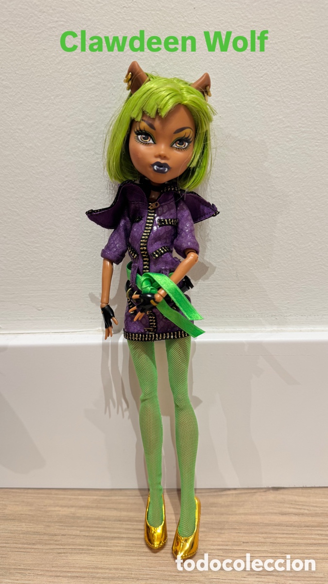 Mu&ntilde;ecas modernas: Mu&ntilde;eca Monster High Clawdeen Wolf - Foto 2