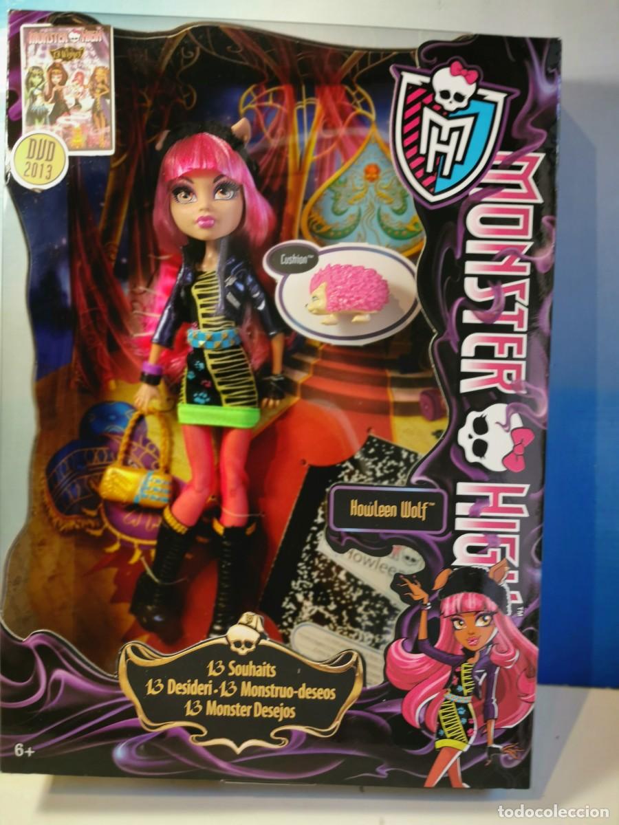 Mu&ntilde;ecas modernas: MU&Ntilde;ECA MONSTER HIGH HOWLEEN WOLF DE MATTEL A&Ntilde;O 2012 NUEVA EN CAJA