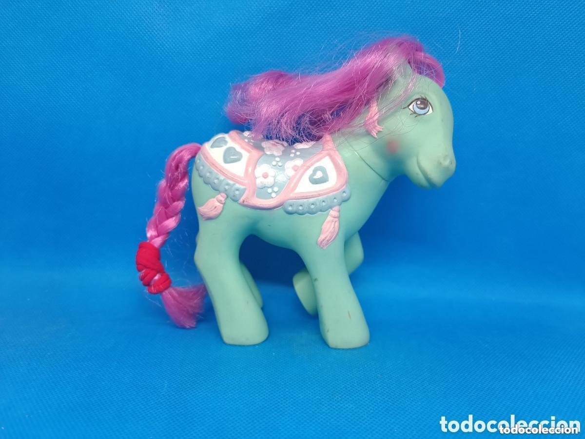 Mu&ntilde;ecas modernas: Mi peque&ntilde;o Pony Tassels 1989 Hasbro Patente pendiente My little Ponny