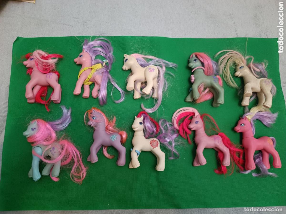 Mu&ntilde;ecas modernas: Mu&ntilde;ecos Mi Peque&ntilde;o Pony segunda generaci&oacute;n Hasbro a&ntilde;os 90 My little ponny