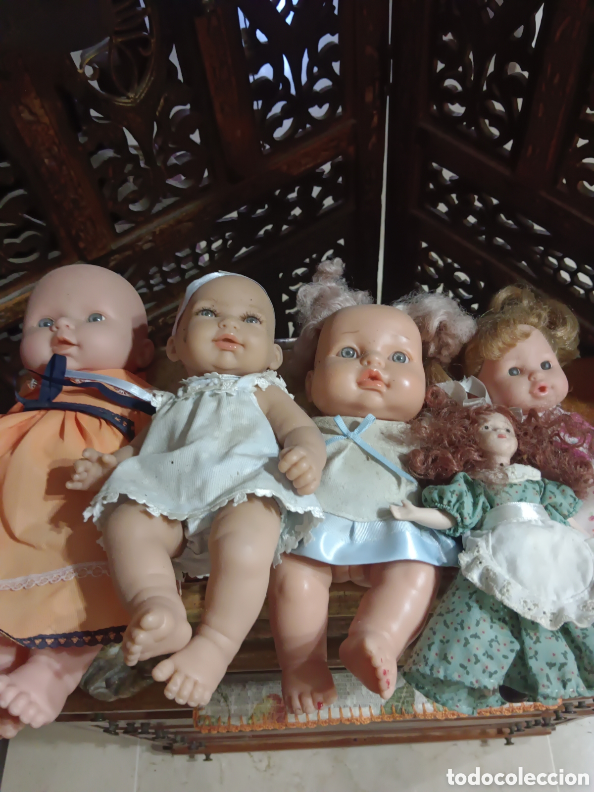 Mu&ntilde;ecas modernas: Antiguas mu&ntilde;ecas buen estado