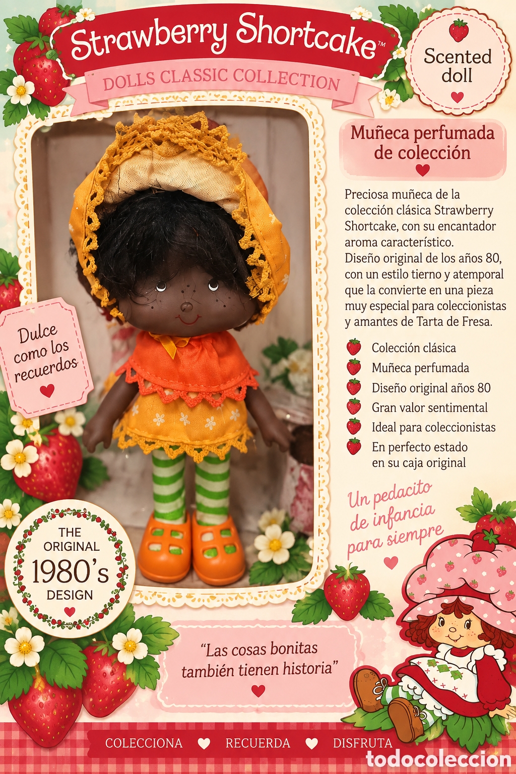 Mu&ntilde;ecas modernas: Tarta de Naranja Strawberry Shotcake