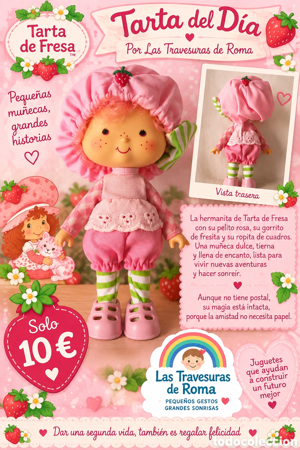 Mu&ntilde;ecas modernas: Hermana Tarta de Fresa esa Strawberry Shotcake