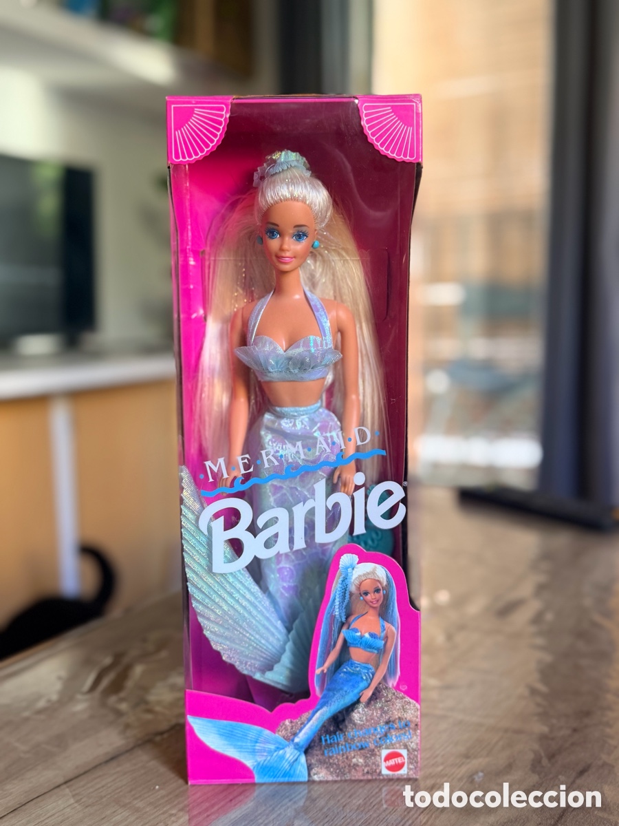 Mu&ntilde;ecas modernas: Barbie mermaid 1991.