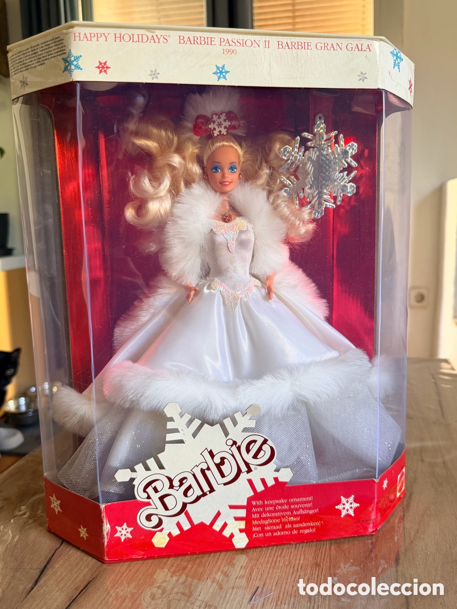 Mu&ntilde;ecas modernas: Barbie happy holidays 1989
