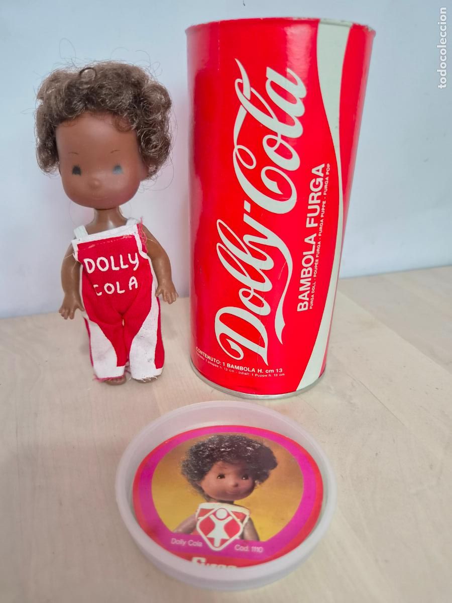 Mu&ntilde;ecas modernas: mu&ntilde;eca dolly cola de furga a&ntilde;os 70