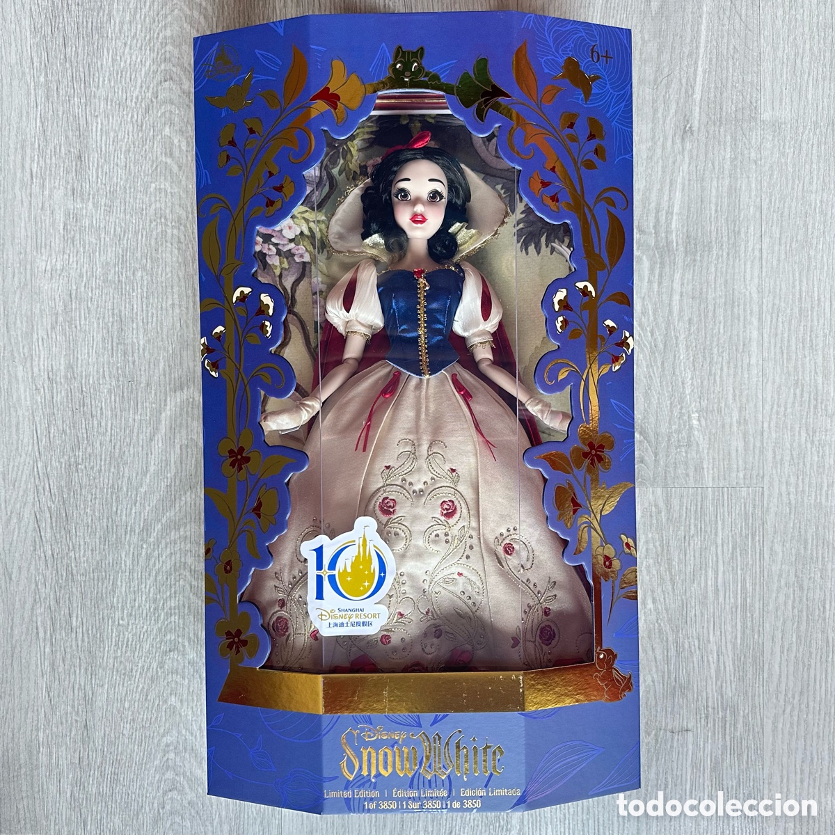 Mu&ntilde;ecas modernas: Mu&ntilde;eca edici&oacute;n limitada Blancanieves, Shanghai Disneyland (42&nbsp;cm), Disney Store.