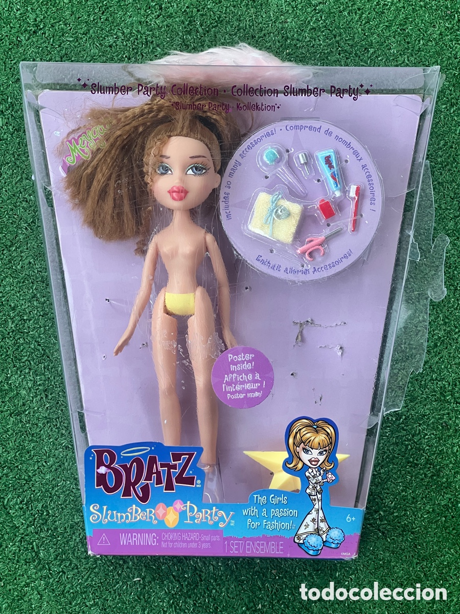 Mu&ntilde;ecas modernas: Mu&ntilde;eca BRATZ SLUMBER PARTY &rdquo;INCOMPLETA&rdquo;