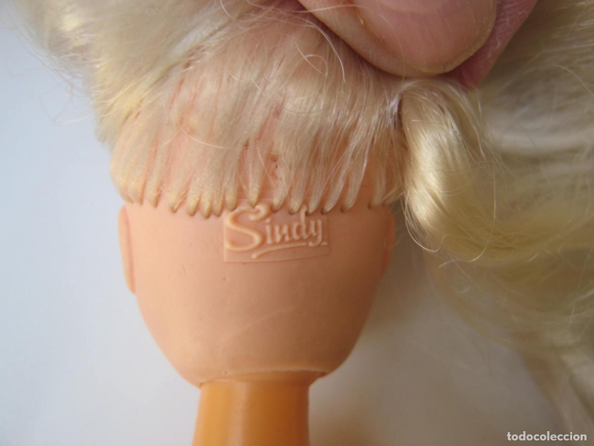 Mu&ntilde;ecas modernas: Original Mu&ntilde;eca Sindy Rubia Marcada en la nuca - Foto 6