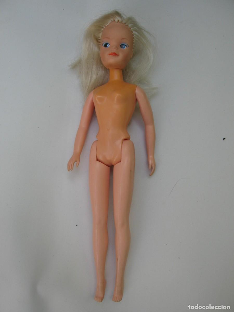 Mu&ntilde;ecas modernas: Original Mu&ntilde;eca Sindy Rubia Marcada en la nuca - Foto 4