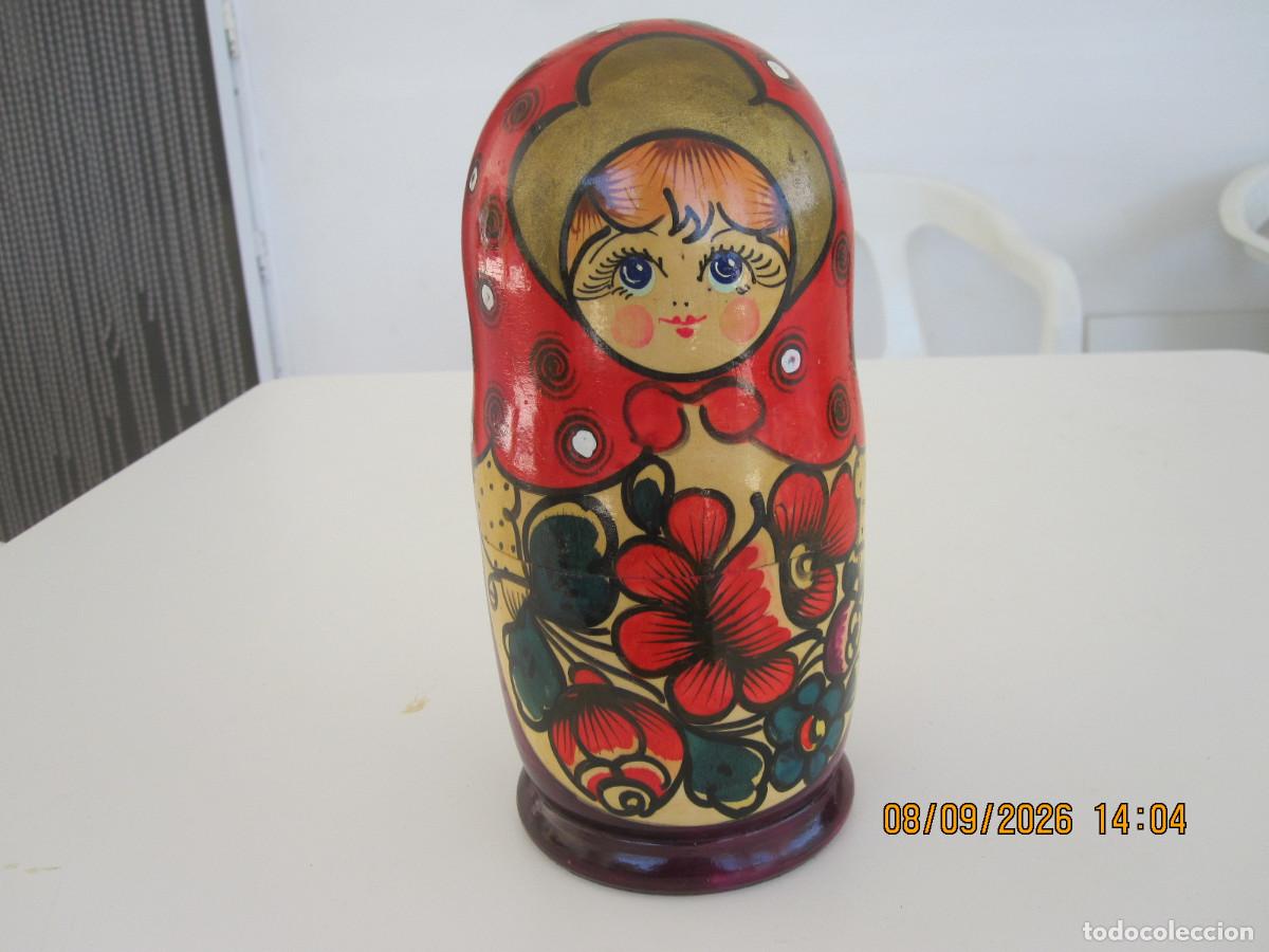 Mu&ntilde;ecas modernas: MATRIOSHKA MU&Ntilde;ECA RUSA MATRIOSKA CON 7 FIGURAS