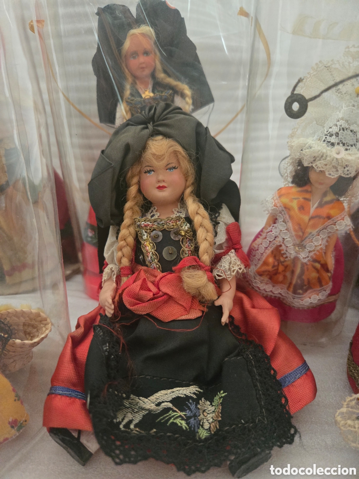 Mu&ntilde;ecas modernas: Lote mu&ntilde;ecas de celuloide antiguas - Foto 2