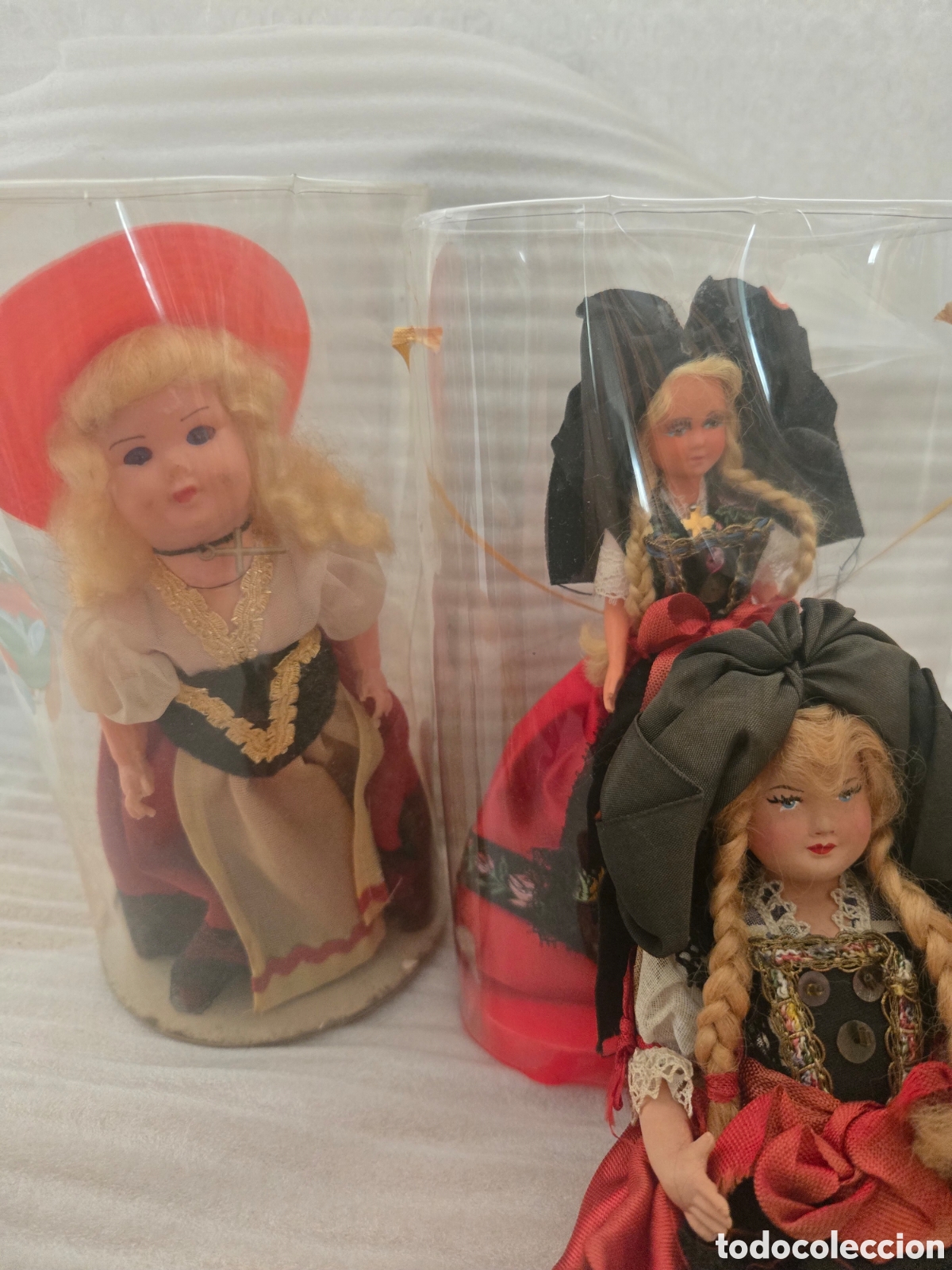 Mu&ntilde;ecas modernas: Lote mu&ntilde;ecas de celuloide antiguas - Foto 5