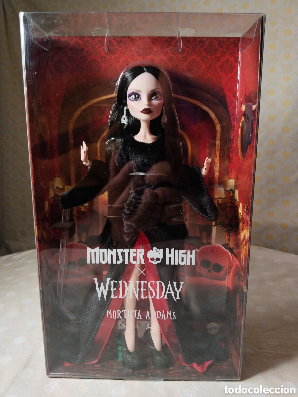 Mu&ntilde;ecas modernas: Morticia Addams (Wednesday) - Monster High