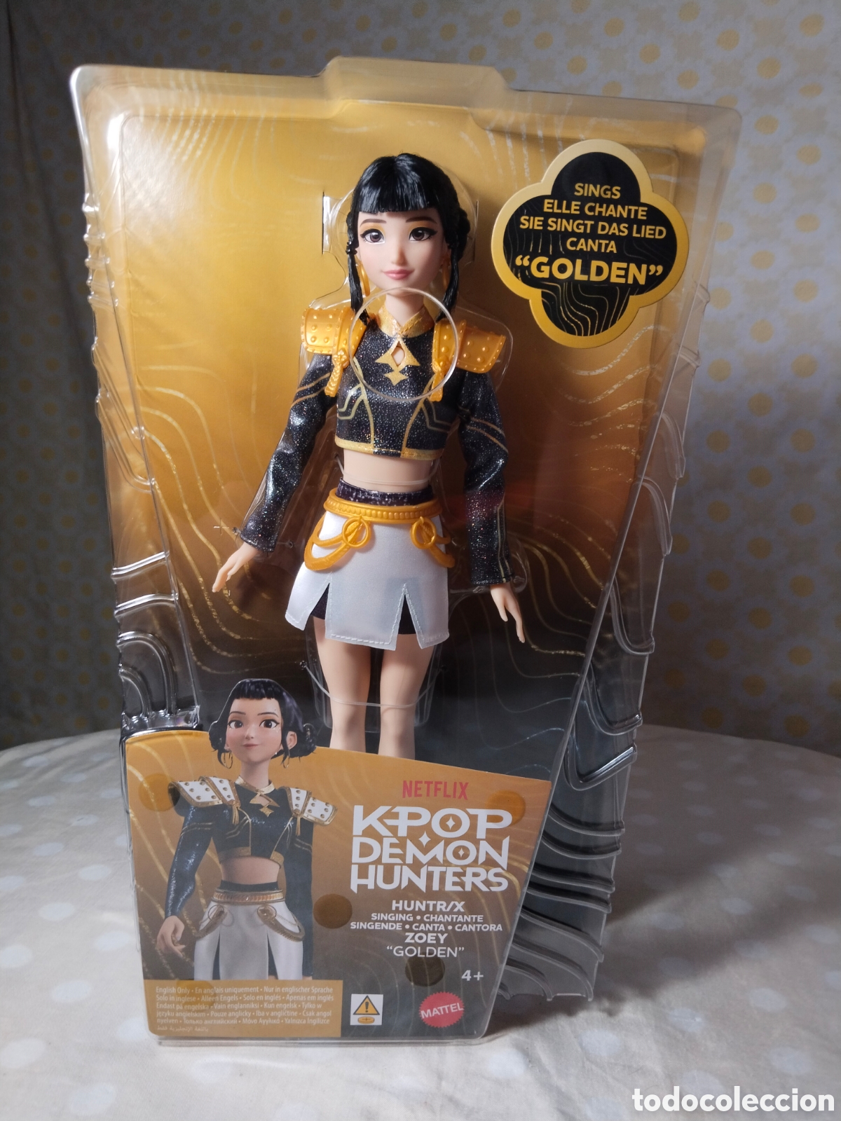 Mu&ntilde;ecas modernas: Zoey (Kpop Demon Hunters - Golden -) - Mattel