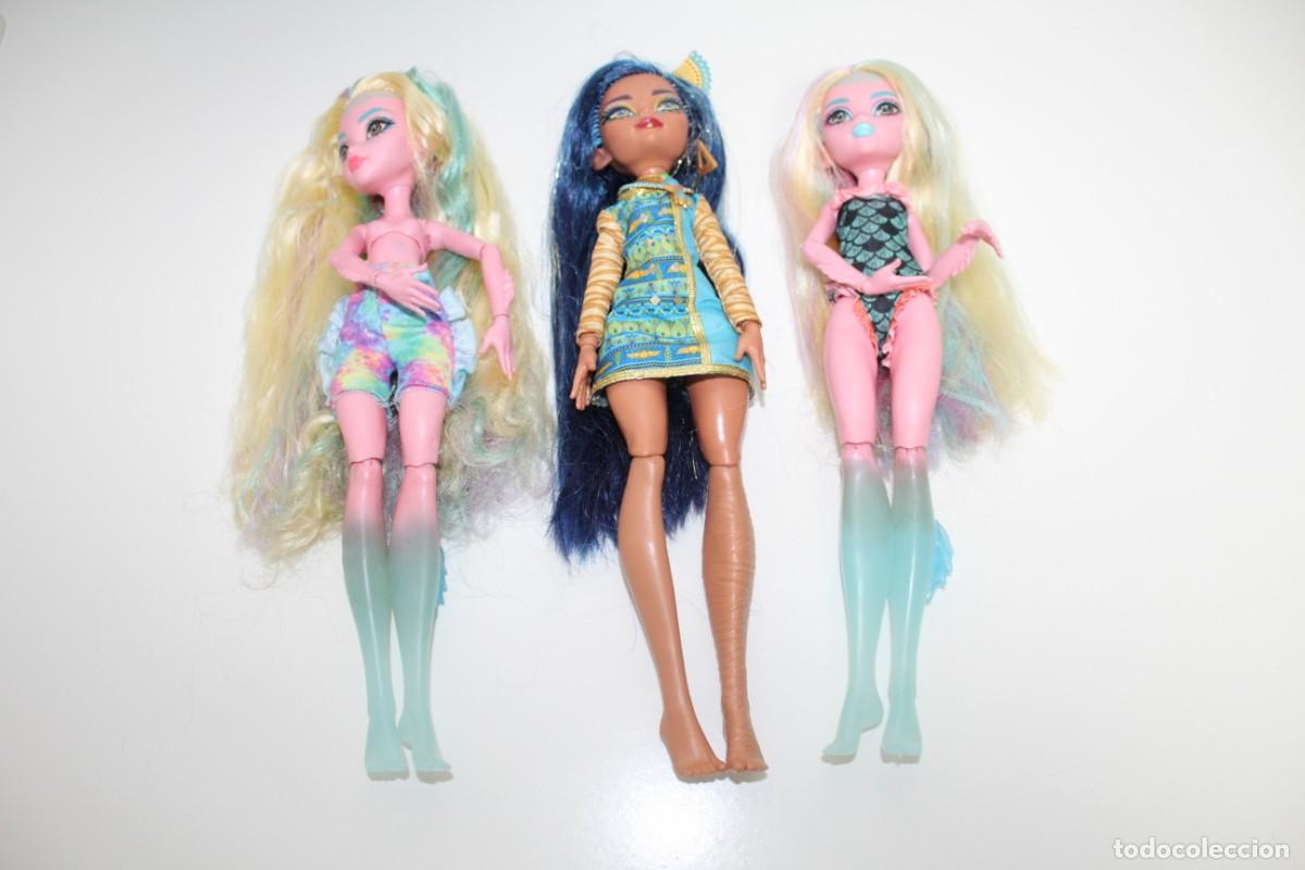Mu&ntilde;ecas modernas: LOTE MONSTER HIGH DE MATTEL 2021