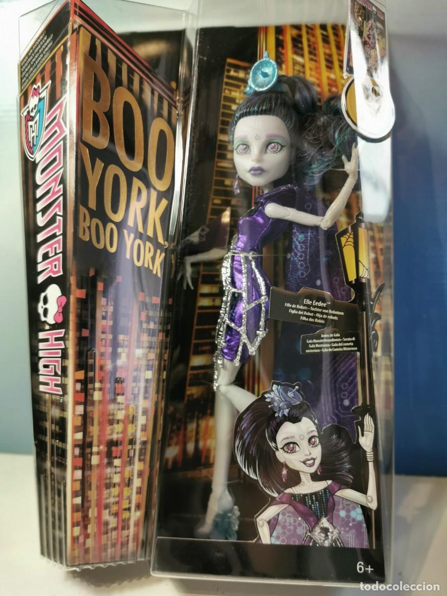 Mu&ntilde;ecas modernas: MU&Ntilde;ECA MONSTER HIGH ELLE EEDEE DE MATTEL A&Ntilde;O 2014 NUEVA EN CAJA