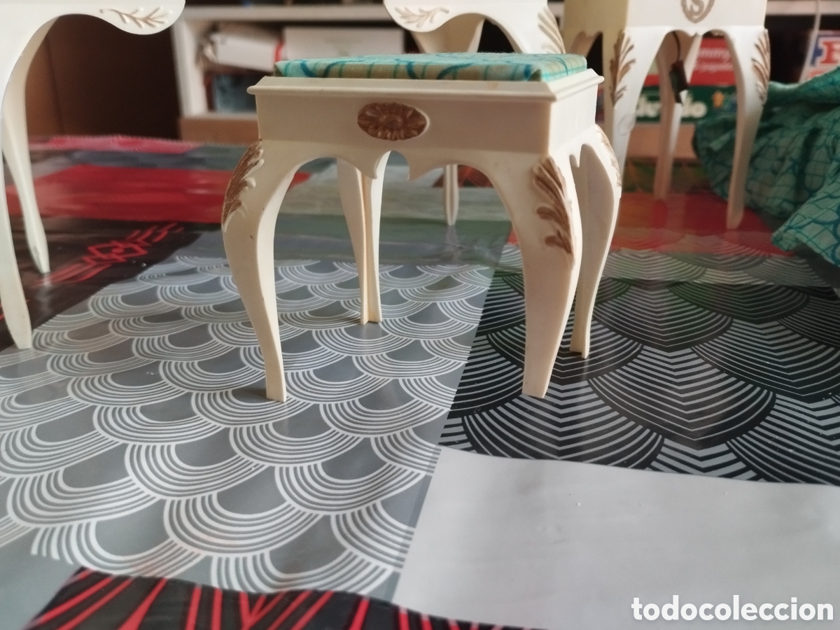 Mu&ntilde;ecas modernas: Sindy lote muebles vintage - Foto 3