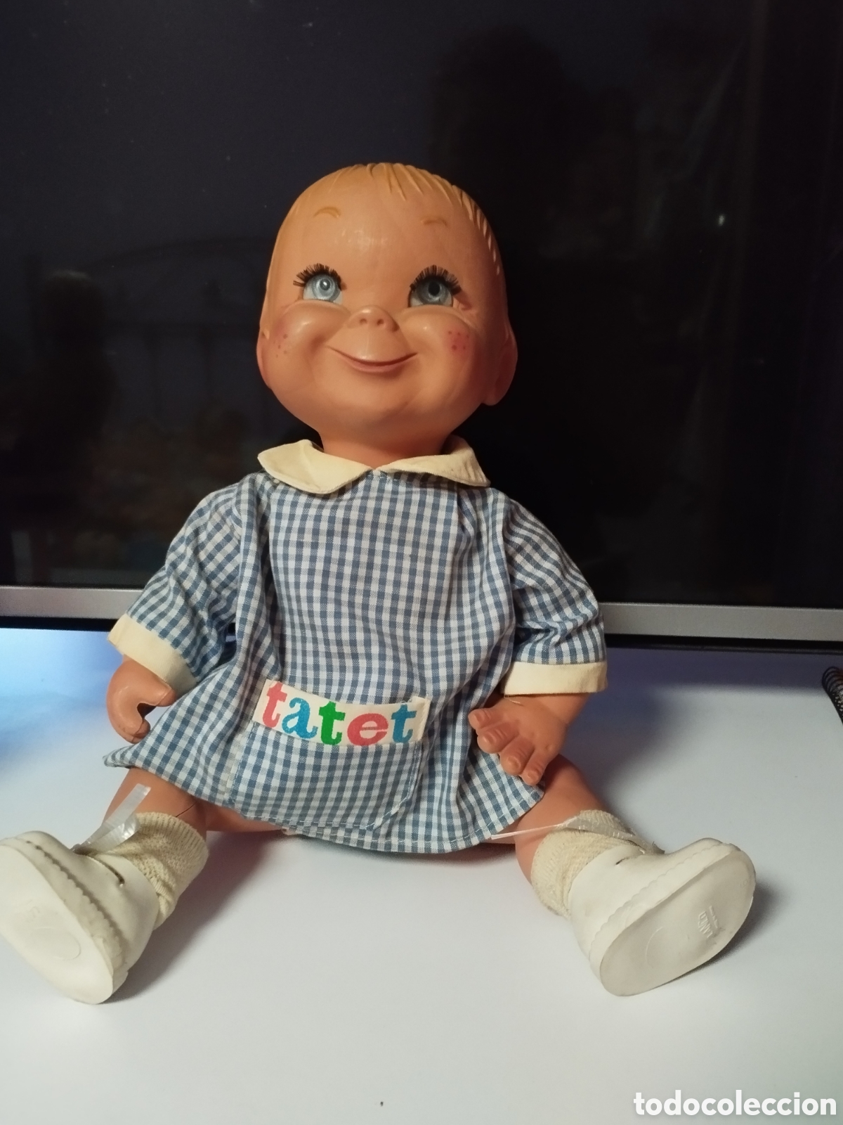 Mu&ntilde;ecas modernas: Tato de lanco vintage