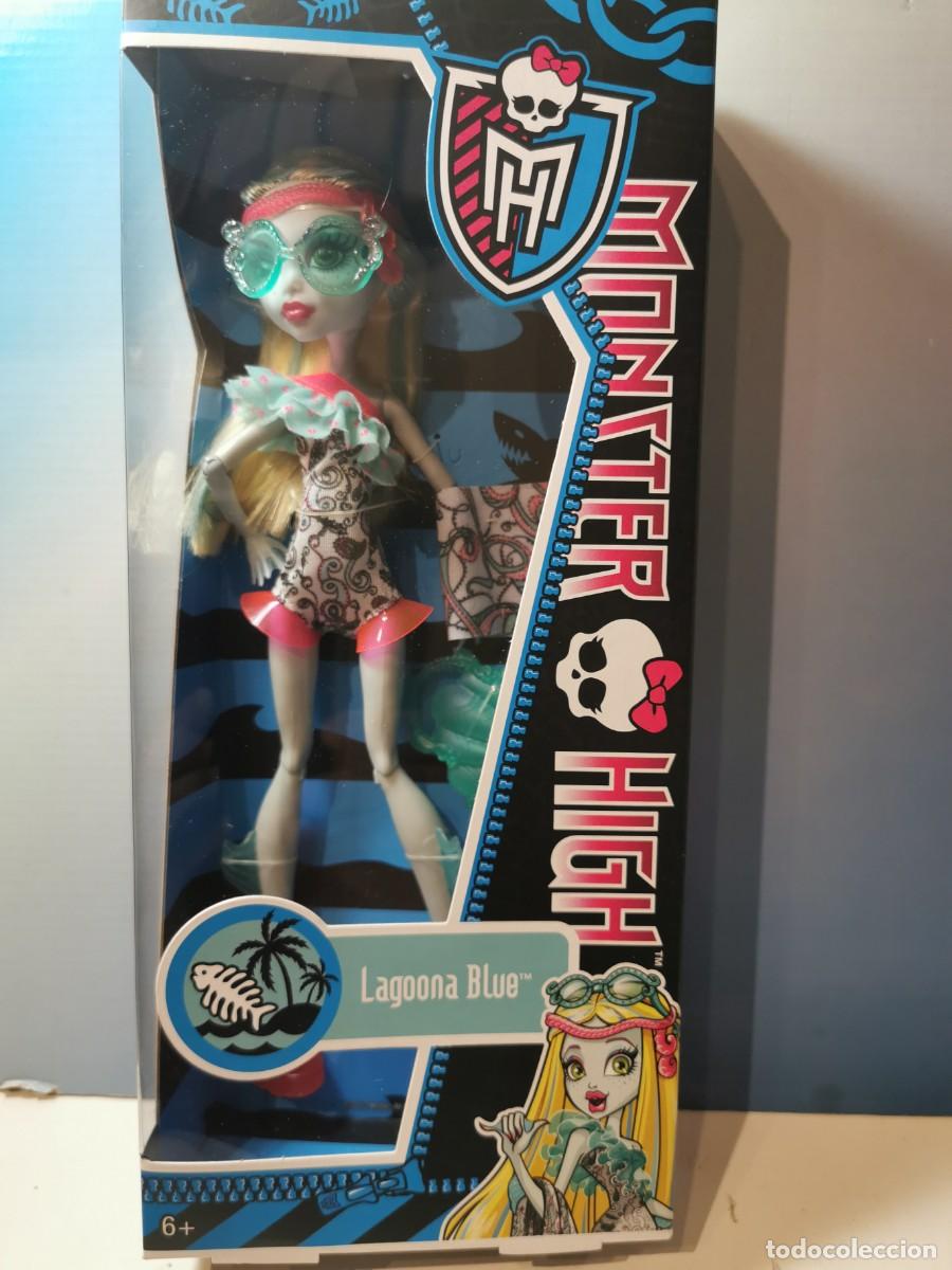 Mu&ntilde;ecas modernas: MU&Ntilde;ECA MONSTER HIGH LAGOONA BLUE DE MATTEL A&Ntilde;O 2012 NUEVA EN CAJA