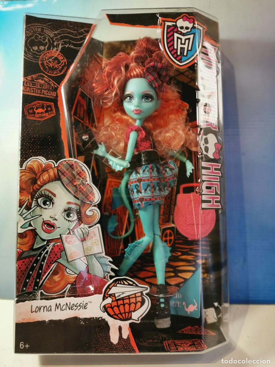 Mu&ntilde;ecas modernas: MU&Ntilde;ECA MONSTER HIGH LORNA MCNESSIE DE MATTEL A&Ntilde;O 2014 NUEVA EN CAJA