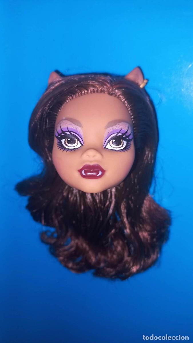 Mu&ntilde;ecas modernas: Cabeza Monster High, Clawdeen Wolf G1 - Mattel - 2010