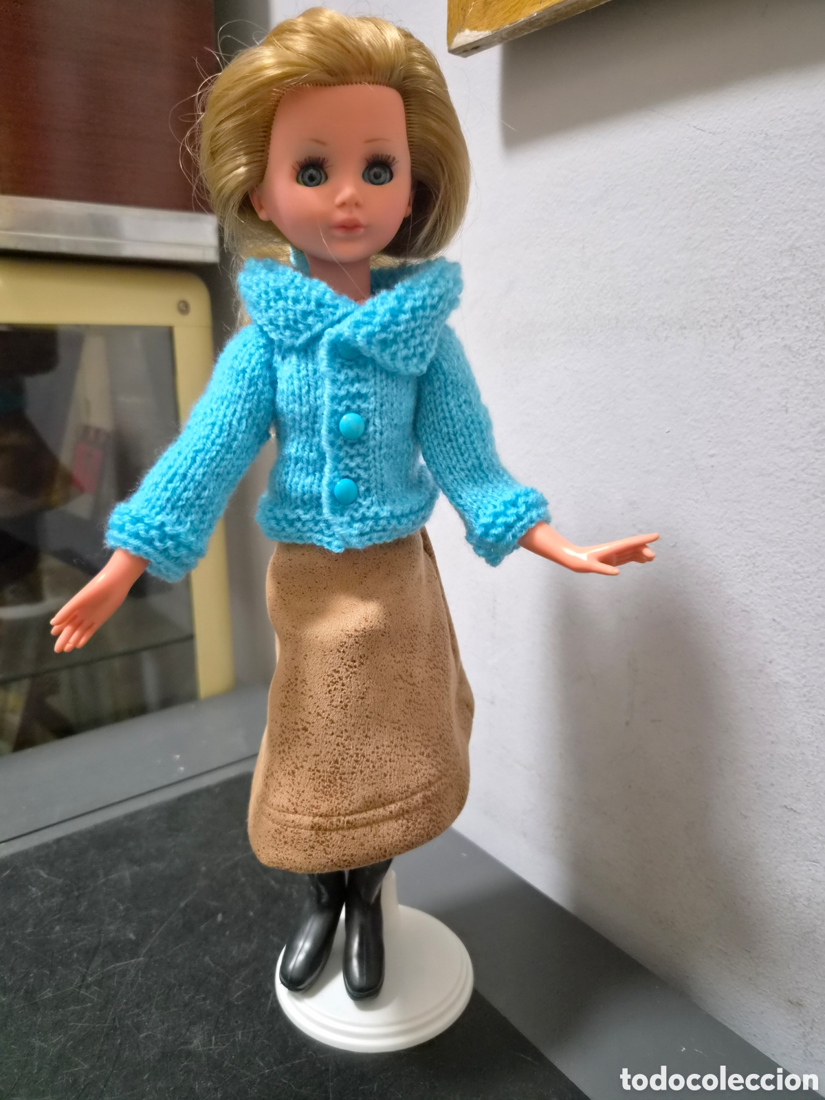 Mu&ntilde;ecas modernas: ANTIGUA MU&Ntilde;ECA CORINNE DE ITALOCREMONA ITALO CREMONA A&Ntilde;O 1965 ORIGINAL