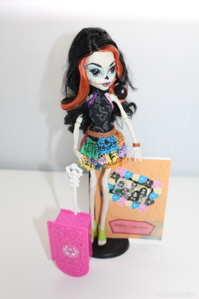 Mu&ntilde;ecas modernas: MU&Ntilde;ECA MONSTER HIGH SKELITA CALAVERAS SCARIS - MATTEL 2012