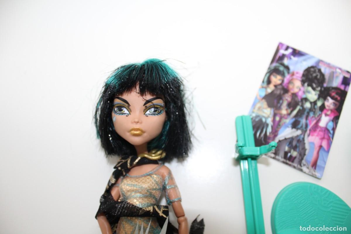 Mu&ntilde;ecas modernas: MU&Ntilde;ECA MONSTER HIGH CLEO DEL NILO - MATTEL 2008 - Foto 5