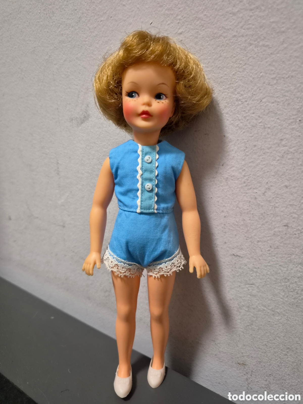 Mu&ntilde;ecas modernas: ANTIGUA MU&Ntilde;ECA IDEAL TAMMY ORIGINAL A&Ntilde;OS 60 GRAN ESTADO