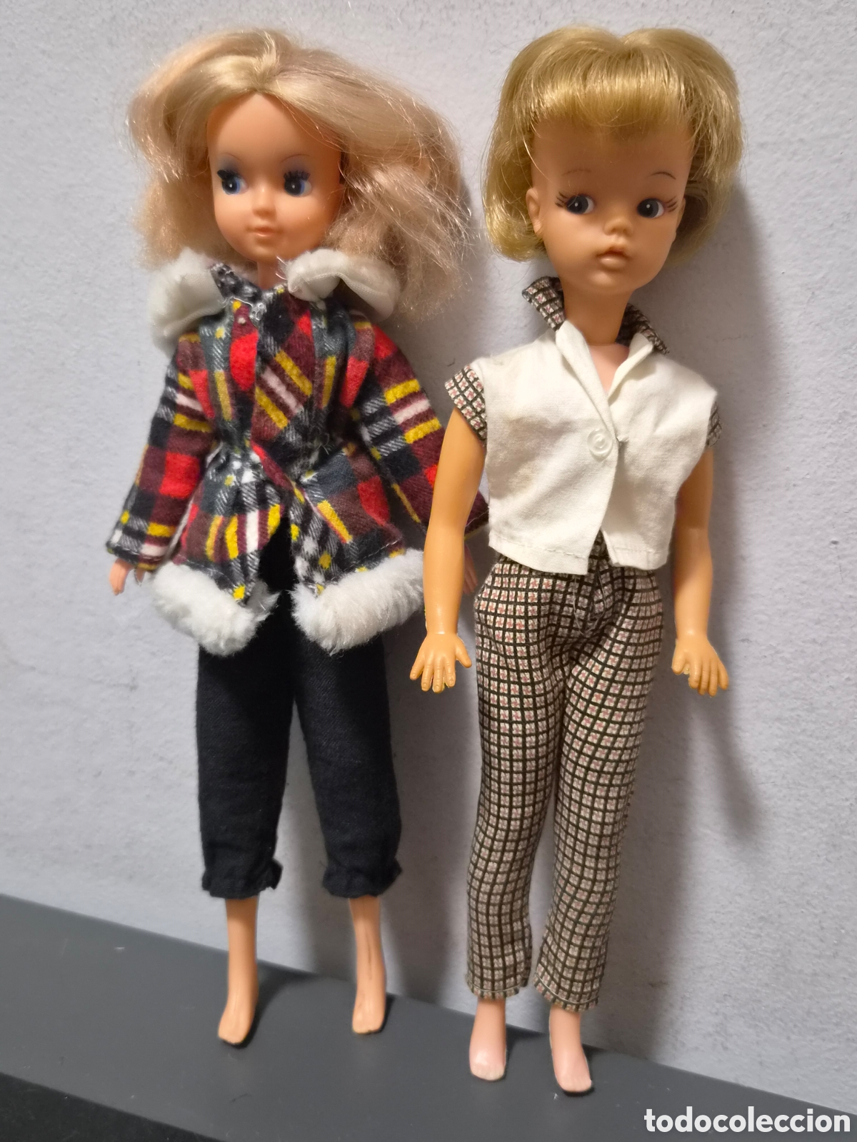 Mu&ntilde;ecas modernas: LOTE MU&Ntilde;ECAS SINDY Y CAMAY ORIGINALES A&Ntilde;OS 60