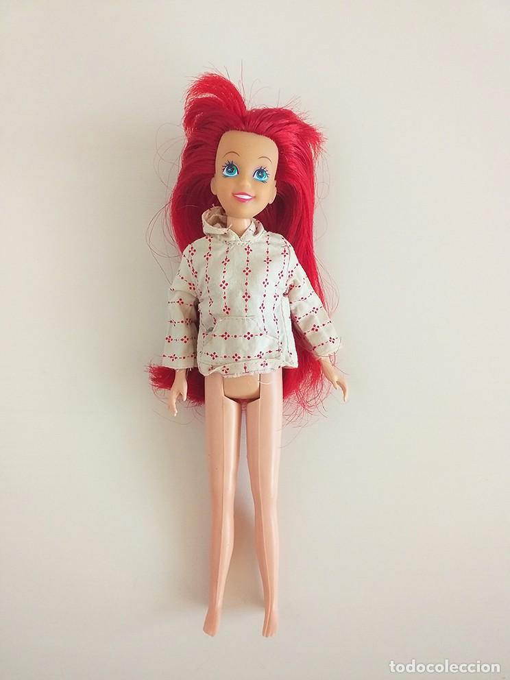 Mu&ntilde;ecas modernas: Mu&ntilde;eca Sirenita Ariel peque&ntilde;a o ni&ntilde;a, mermaid Disney 1992