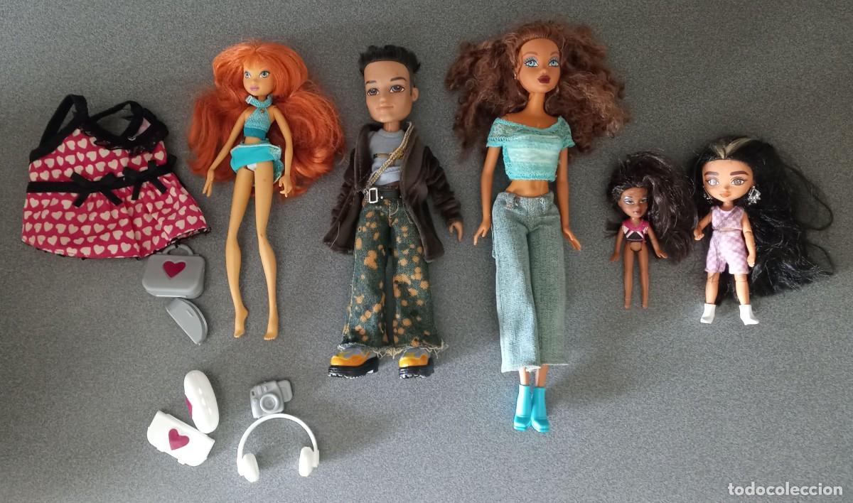Mu&ntilde;ecas modernas: Lote mu&ntilde;ecas Bloom Winx Bratz Boy Barbie My Scene Madison Lil Bratz Barbie Mini Doll