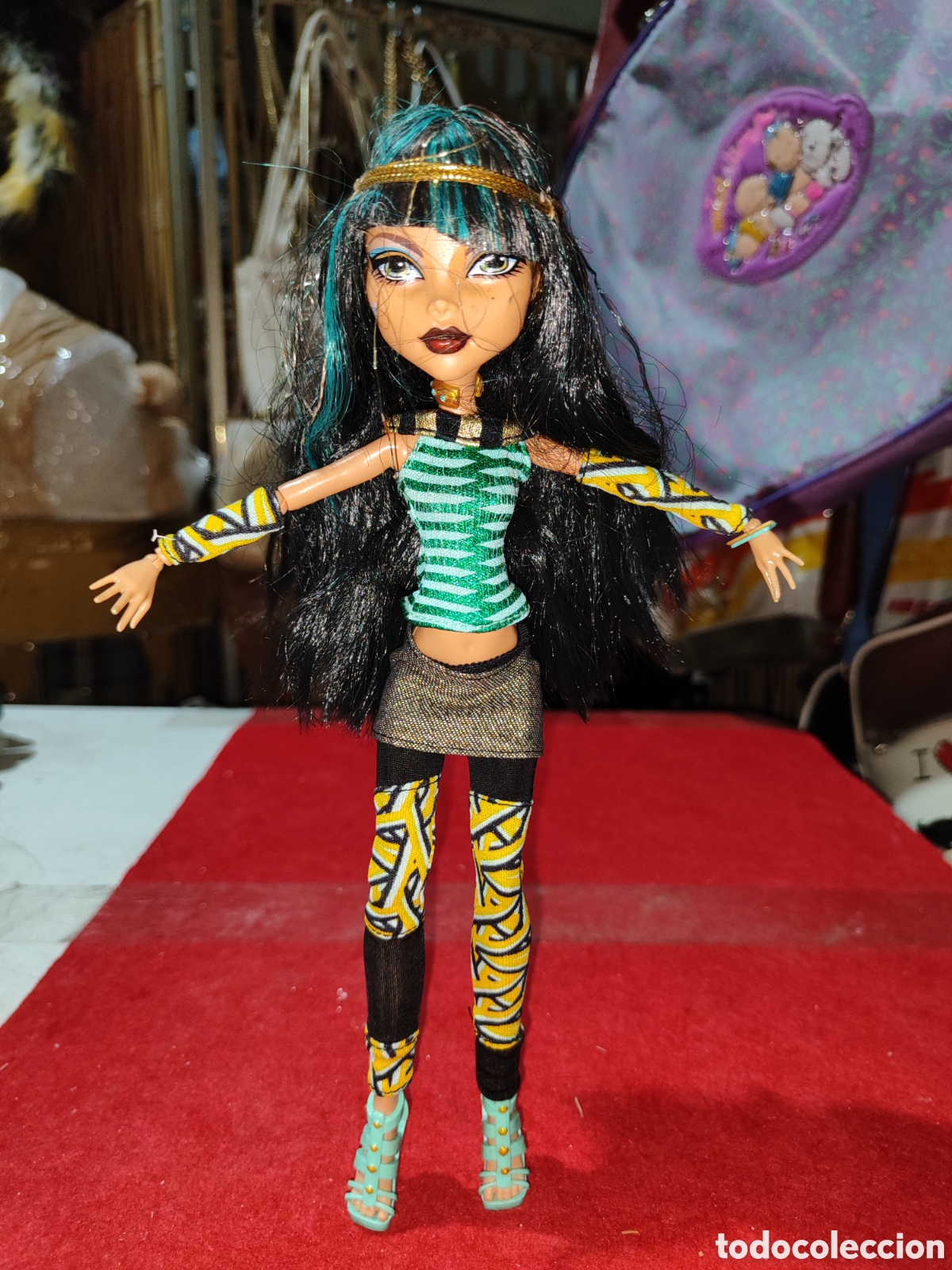 Mu&ntilde;ecas modernas: Mu&ntilde;eca Monster High Cleo del Nile Mattel 2008