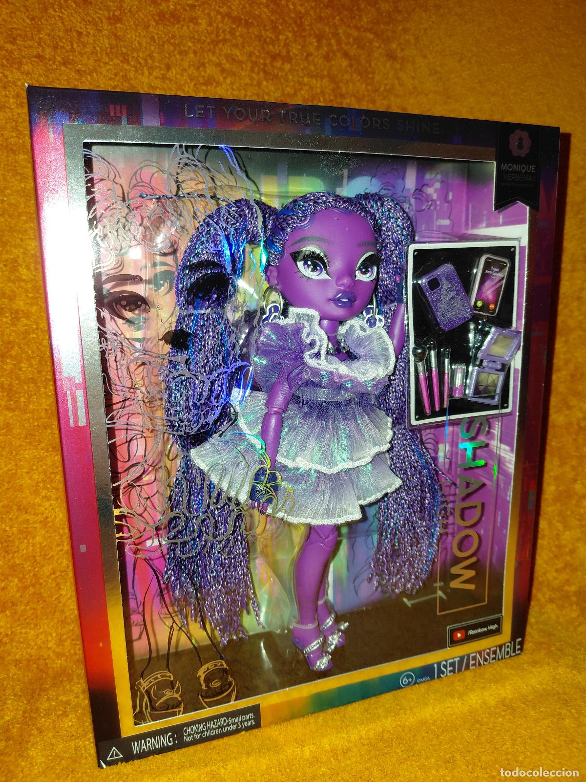 Mu&ntilde;ecas modernas: MU&Ntilde;ECA RAINBOW SHADOW HIGH MONIQUE VERBENA EN CAJA MGA