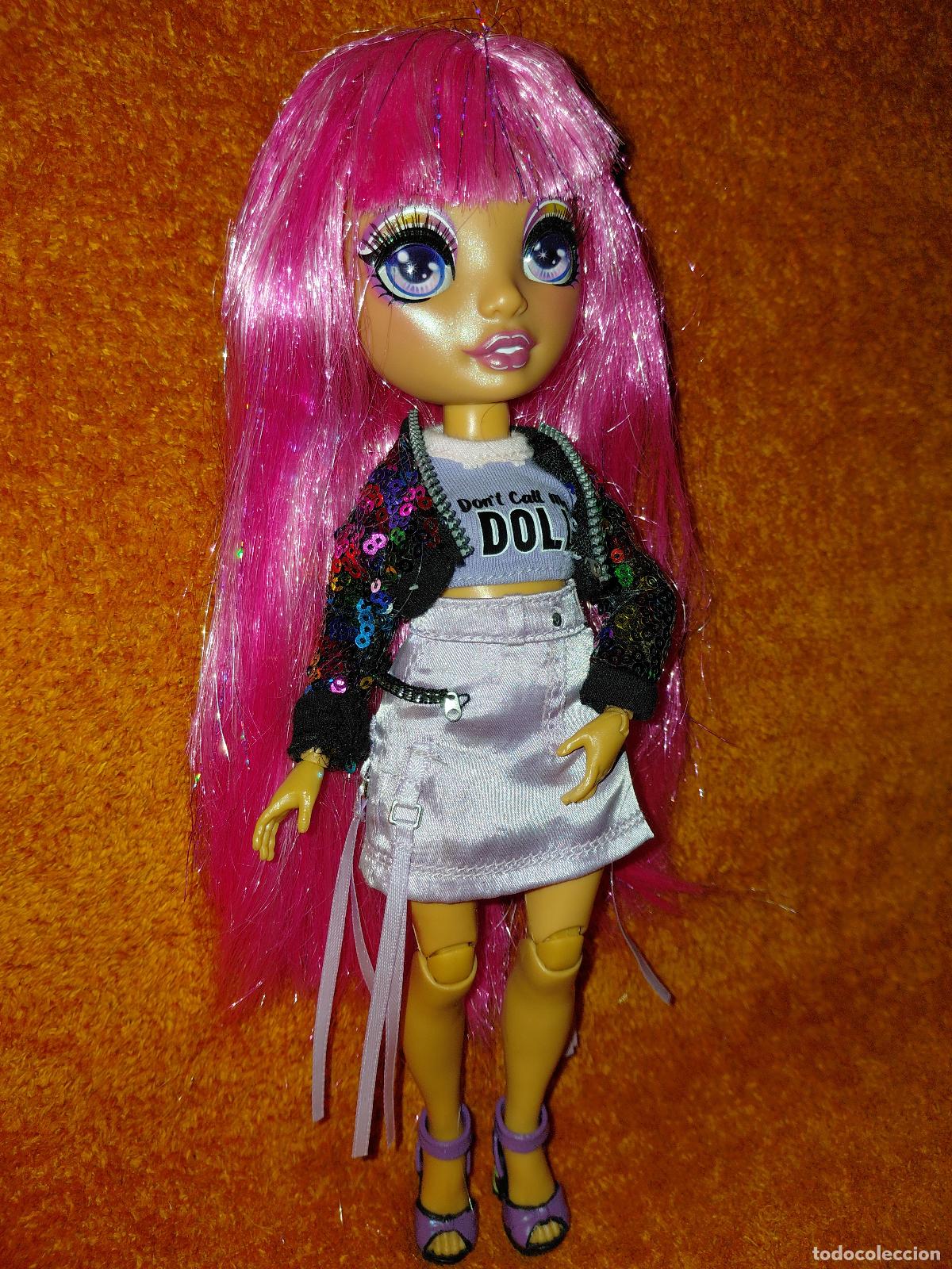 Mu&ntilde;ecas modernas: MU&Ntilde;ECA RAINBOW HIGH AVERY STYLES CON ROPA Y PELUCA MGA - Foto 2