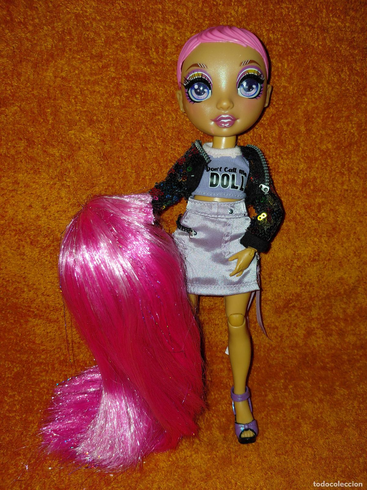 Mu&ntilde;ecas modernas: MU&Ntilde;ECA RAINBOW HIGH AVERY STYLES CON ROPA Y PELUCA MGA - Foto 4