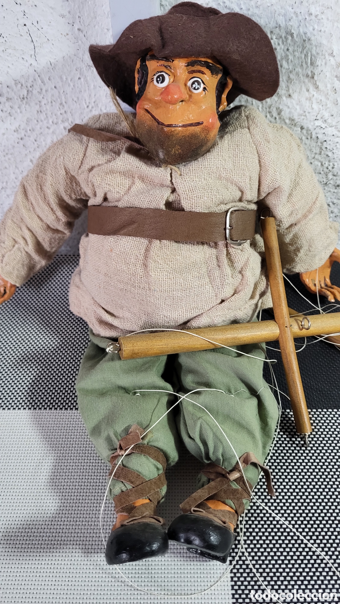 Mu&ntilde;ecas modernas: Marioneta Sancho Panza Don Quijote