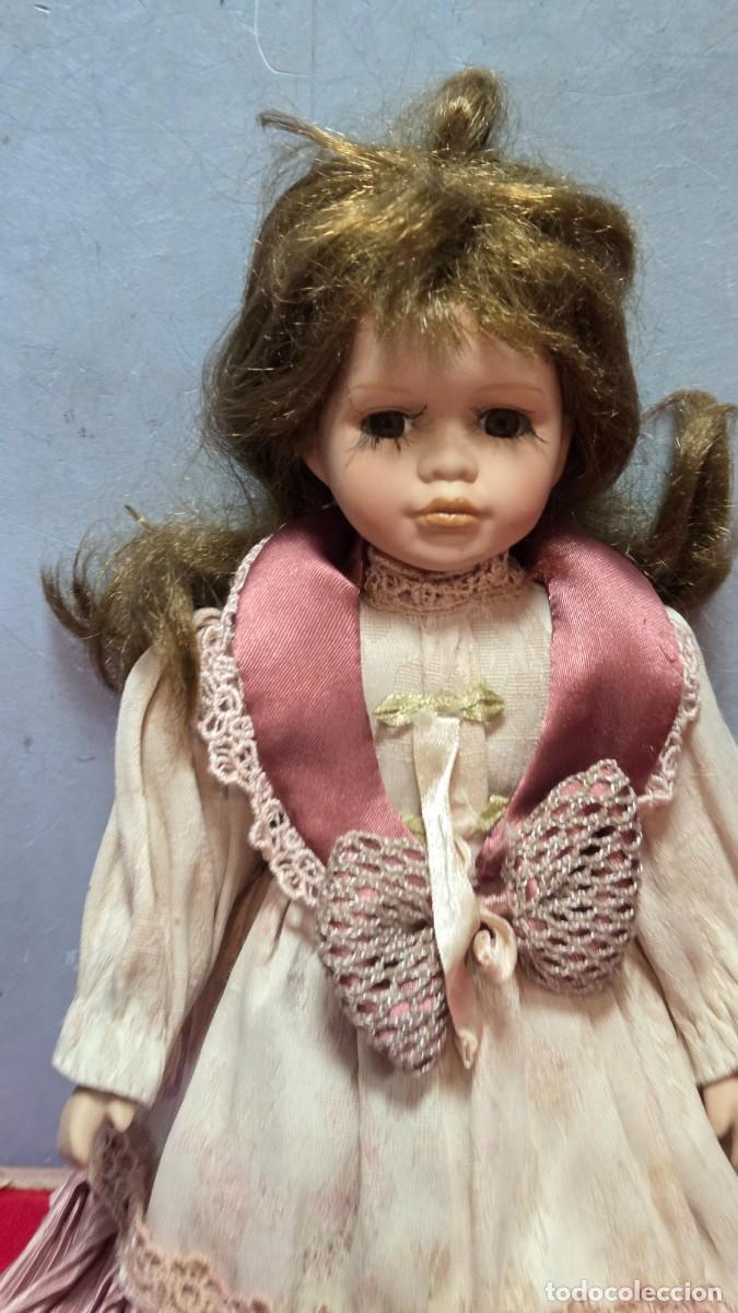 Mu&ntilde;ecas modernas: mu&ntilde;eca de coleccion de porcelana - Foto 1