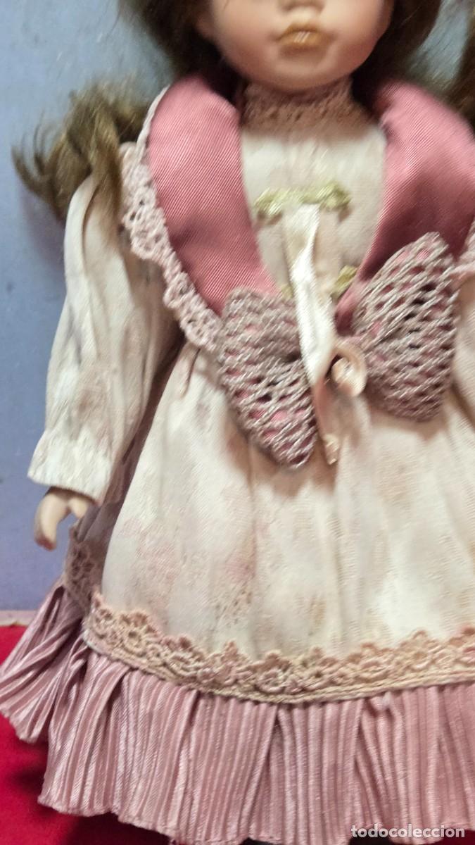 Mu&ntilde;ecas modernas: mu&ntilde;eca de coleccion de porcelana - Foto 3