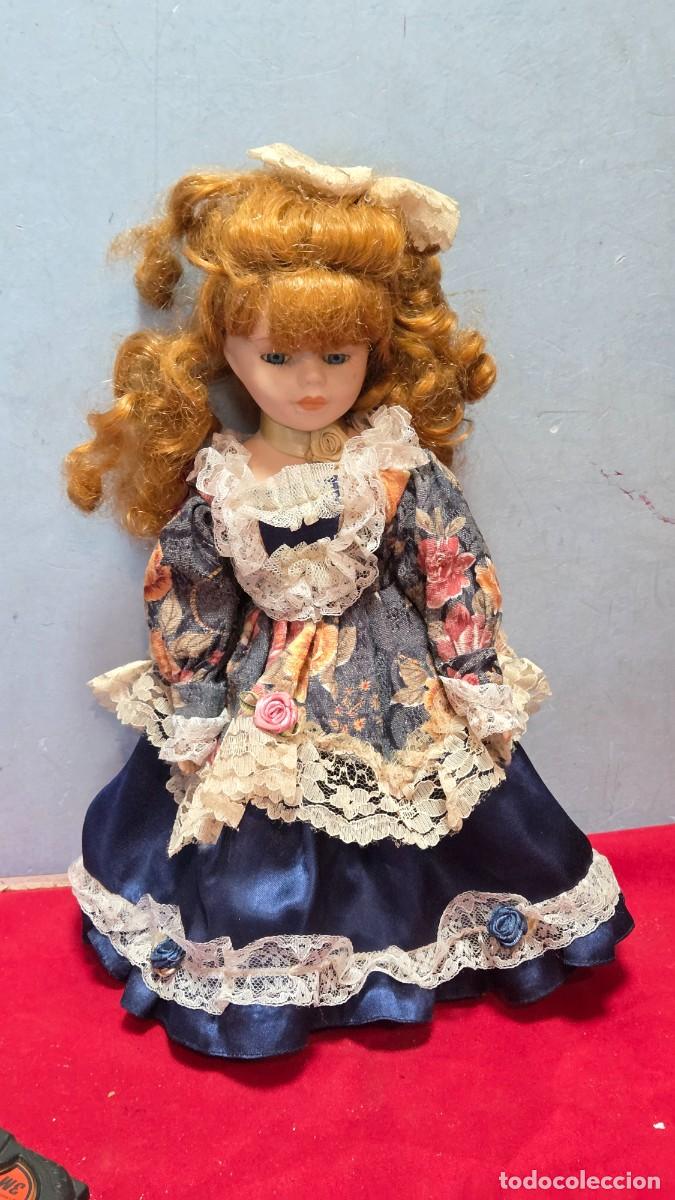 Mu&ntilde;ecas modernas: mu&ntilde;eca de coleccion de porcelana - Foto 2