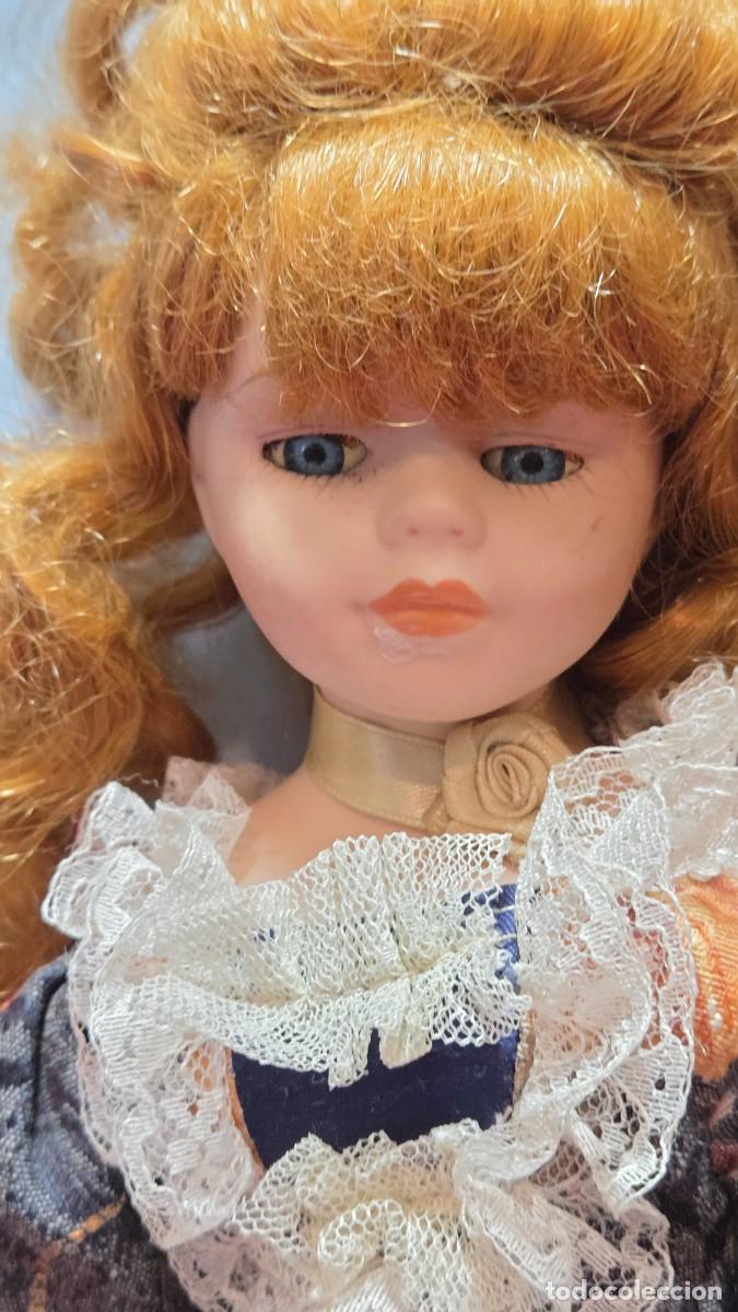 Mu&ntilde;ecas modernas: mu&ntilde;eca de coleccion de porcelana - Foto 3