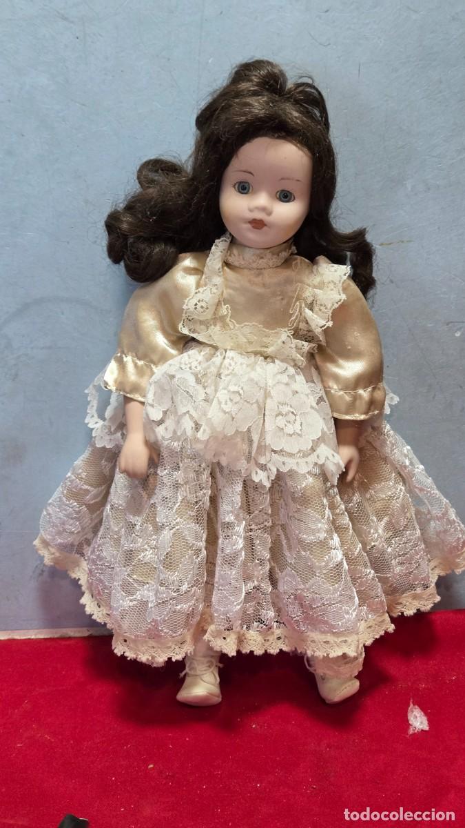 Mu&ntilde;ecas modernas: mu&ntilde;eca de coleccion de porcelana - Foto 3