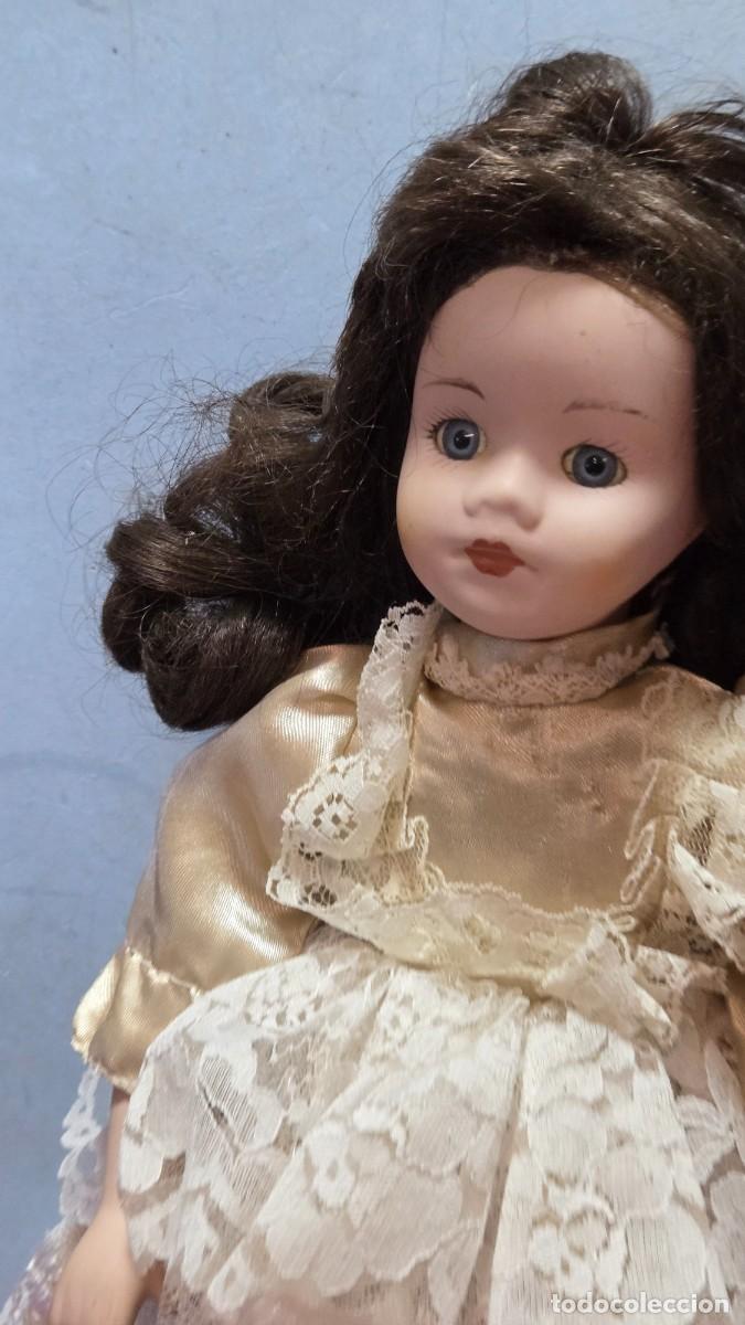 Mu&ntilde;ecas modernas: mu&ntilde;eca de coleccion de porcelana - Foto 4