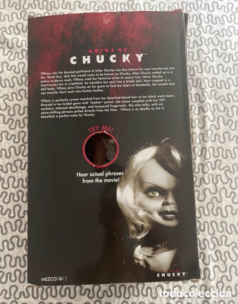 Mu&ntilde;ecas modernas: Mu&ntilde;eca Chucky Tiffany - Foto 2